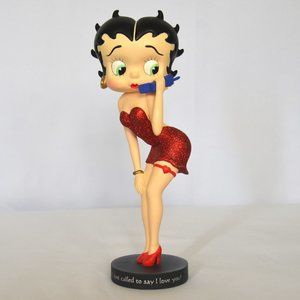 Betty Boop, I Just Called To Say I Love You, Large Figurine 2004 Item# 6979